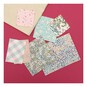 Pastel Flower Iron-On Fabric Patches 7 Pack image number 2