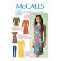 McCall’s Dress and Leggings Sewing Pattern M7122 (XS-M) image number 1