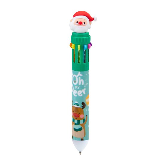 Assorted Christmas 10-Colour Pen image number 7