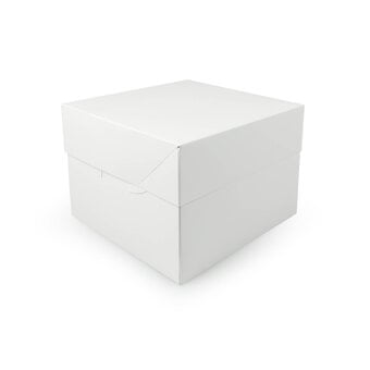 White Cake Box 8 Inches