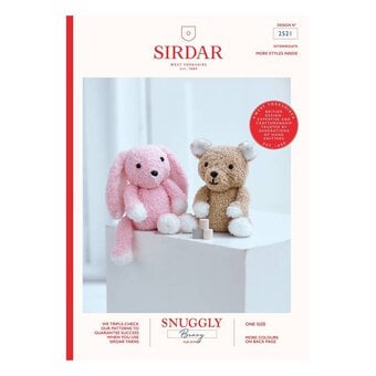 Sirdar Snuggly Bunny Teddy and Rabbit Pattern 2521