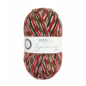 West Yorkshire Spinners Holly Berry Signature 4 Ply Yarn 100 g