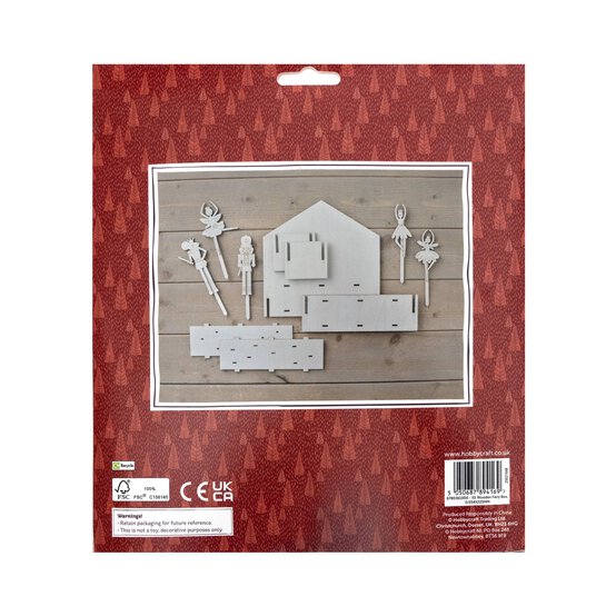 Make Your Own Wooden Nutcracker Scene image number 7