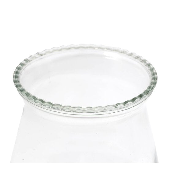 Create & Celebrate Thick Hurricane Glass Vase 12cm image number 3