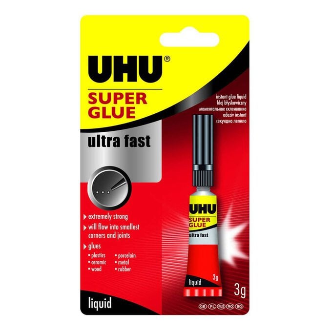 UHU Clear Super Glue 3g image number 1