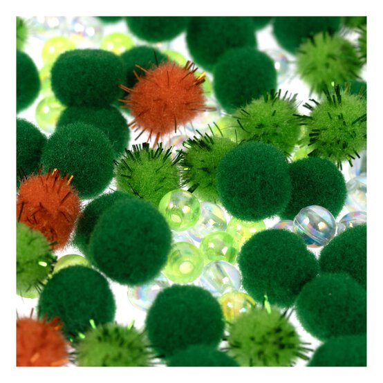 Make Your Own Pom Pom Triceratops Kit image number 4