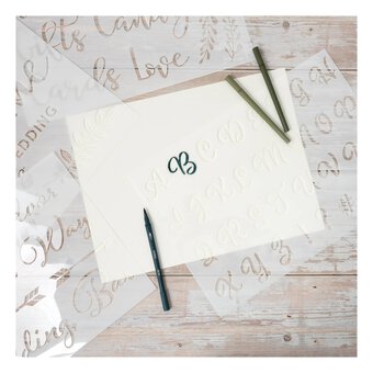 Wedding Sign Stencils 4 Pack