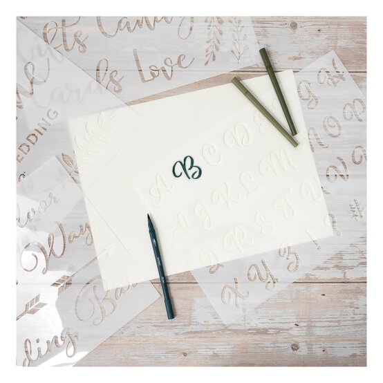 Wedding Sign Stencils 4 Pack image number 2