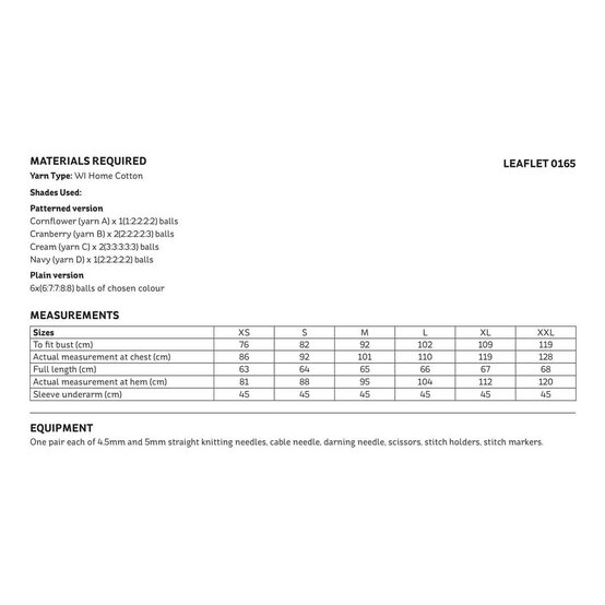 Knitcraft Mondrian Sweater Digital Pattern 0165 image number 2