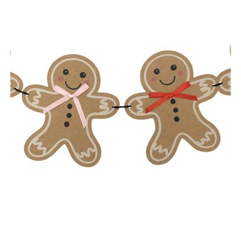 Gingerbread Bunting 2.4m