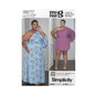 Simplicity Women's Dresses Sewing Pattern S9777 (W2 20W-28W) image number 1