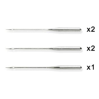 Milward 60 70 and 80 Gauge Machine Needles 5 Pack