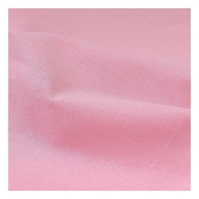 Pink Cotton Homespun Fabric Pack 112cm x 2m