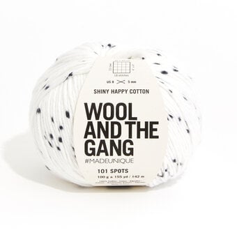 Wool and the Gang 101 Spots Shiny Happy Cotton 100g