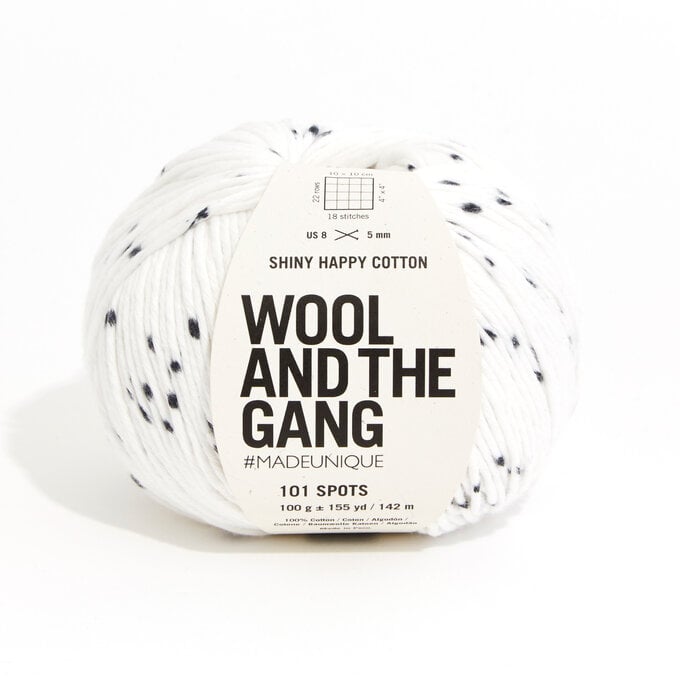 Wool and the Gang 101 Spots Shiny Happy Cotton 100g image number 1