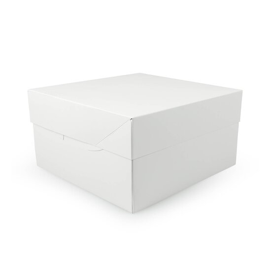 White Cake Box 14 Inches image number 1