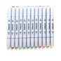 Pastel Dual Tip Graphic Markers 12 Pack image number 1