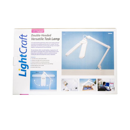 Lightcraft Double-Headed Versatile Tile Lamp image number 1