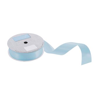 Trimits Antique Blue Double-Faced Satin Ribbon by the Metre 25mm