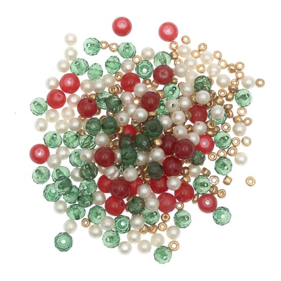 Snow Berry Beads 50g image number 3