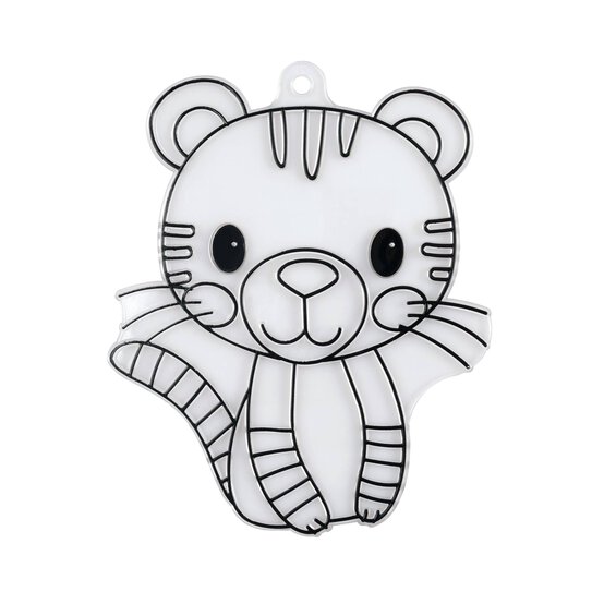 Tiger Plastic Suncatcher image number 2