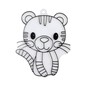 Tiger Plastic Suncatcher image number 2