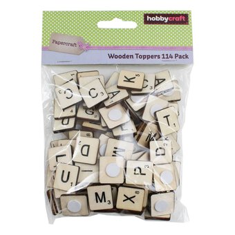 4 Inch 138 Pieces Wooden Letters and Numbers,Unfinished Wood Alphabets  Cursive Fonrt for DIY Crafts