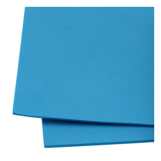 Turquoise EVA Foam Sheet 22.5cm x 30cm image number 2