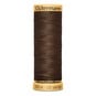 Gutermann Brown Cotton Thread 100m (1523) image number 1