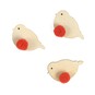 Pom Pom Robin Wooden Embellishments 3 Pack image number 1