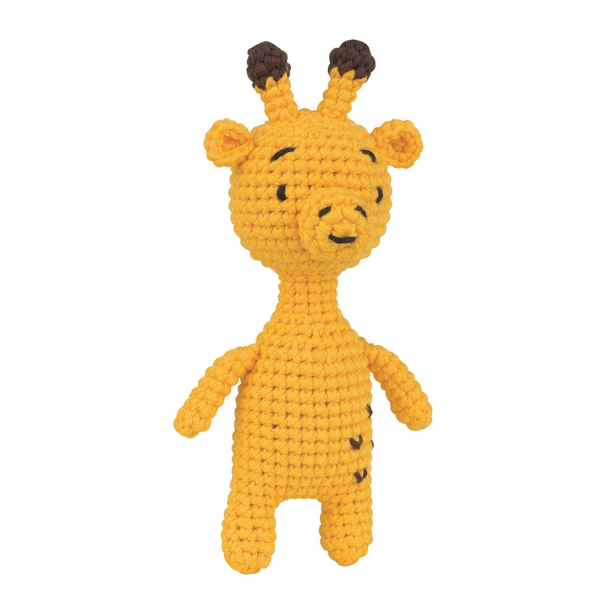 Gary the Giraffe Mini Crochet Amigurumi Kit Hobbycraft