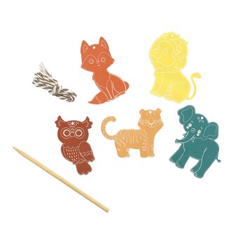 Animal Scratch Art Kit 5 Pack