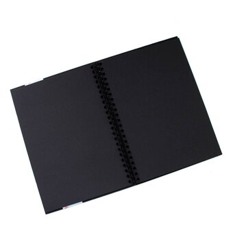 Black Paper Notebook -  UK