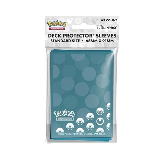 Pokemon Darkness Energy Deck Protector Sleeves 65 Pack image number 1