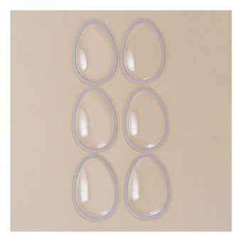 Sizzix Egg Shaker Domes 6 Pack image number 2