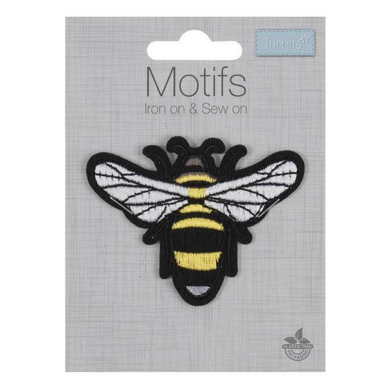 Trimits Bee Iron-On Patch image number 2