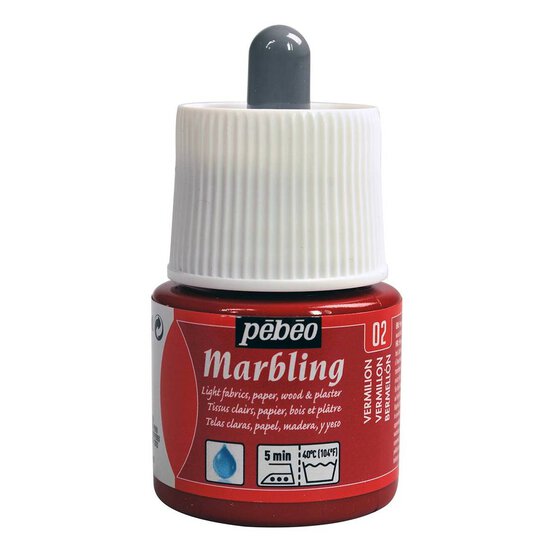 Pebeo Vermillion Marbling Ink 45ml image number 1
