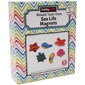Mould Your Own Sea Life Magnets 6 Pack image number 4