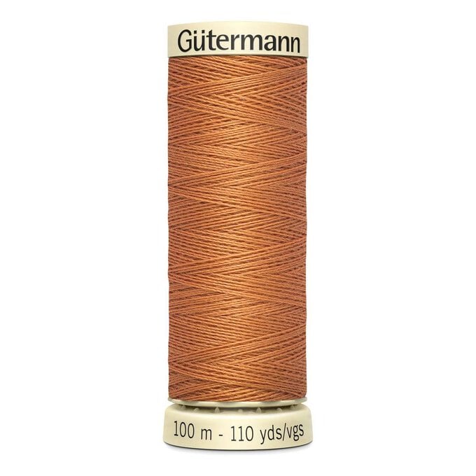 Gutermann Orange Sew All Thread 100m (612) image number 1