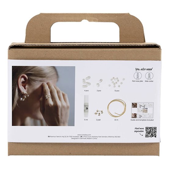 Wire Earrings Mini Craft Kit image number 3