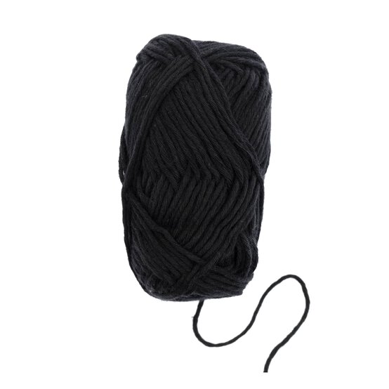 Knitcraft Black Tiny Cotton Friends Yarn 25g image number 3