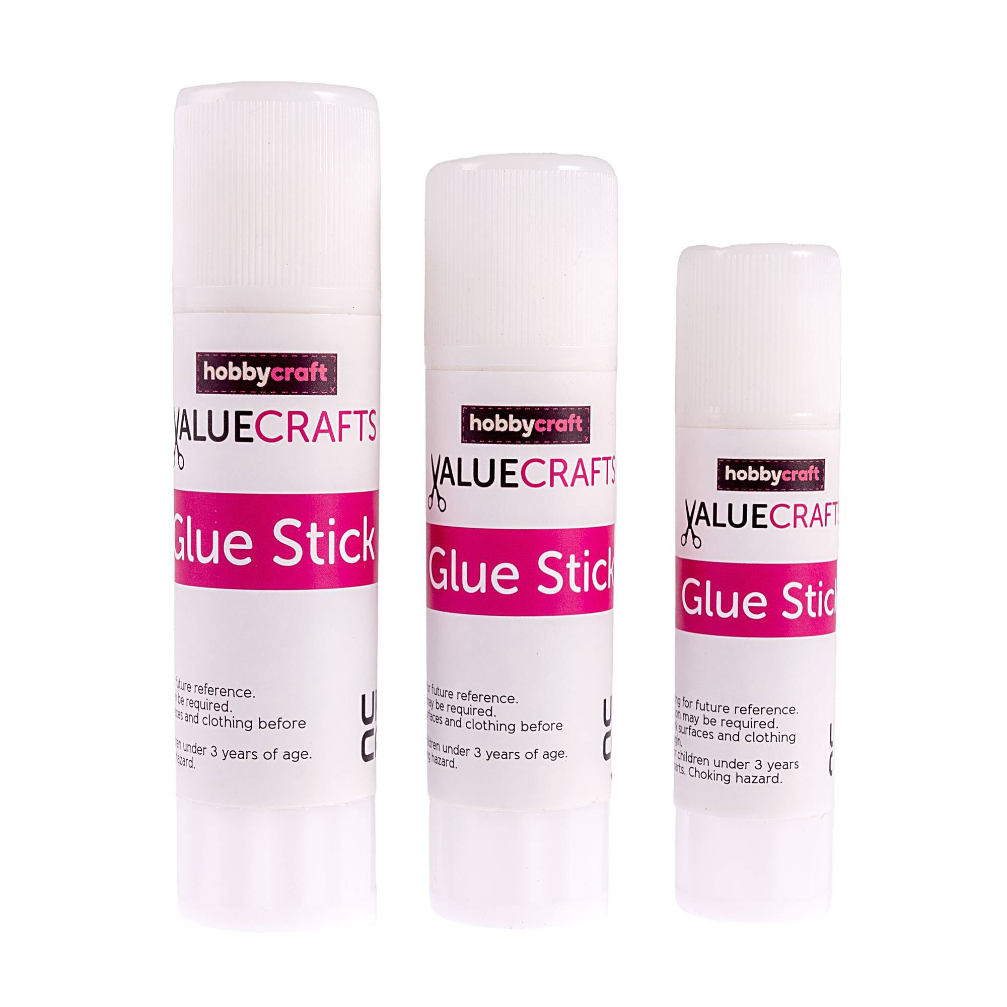 Valuecrafts Glue Sticks 3 Pack Hobbycraft