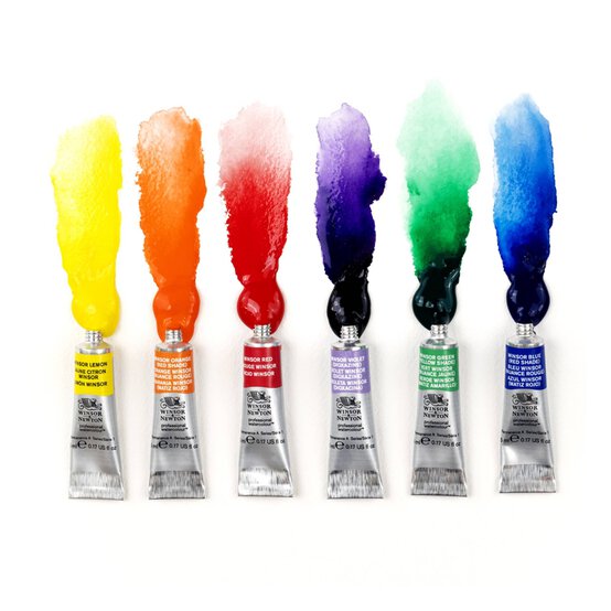 Winsor & Newton Professional Watercolour Winsor Set 5ml 6 Pack image number 2