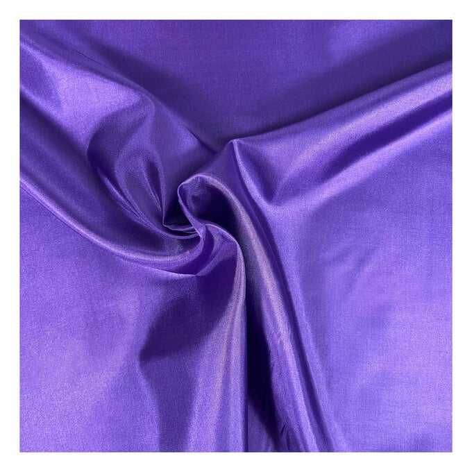 Purple Silky Habutae Fabric by the Metre image number 1