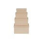 Decopatch Mache Rectangle Nested Boxes 4 Pack image number 1