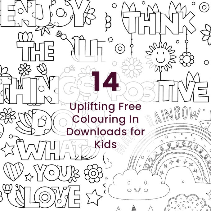 14 Uplifting Free Colouring In Downloads for Kids image number 1