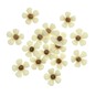 Handmade Ivory Pearl Georgia Flowers 15 Pack image number 1