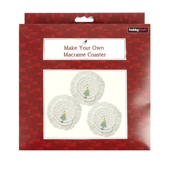 Make Your Own Macramé Coaster Kit image number 5