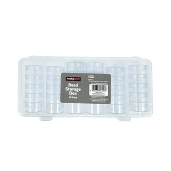 Clear Bead Storage Box 28 Pots  image number 4