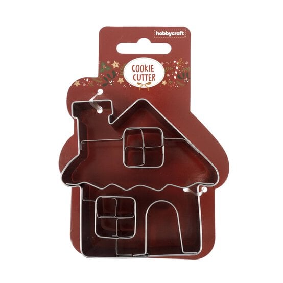 Gingerbread House Cookie Cutter 8cm image number 5